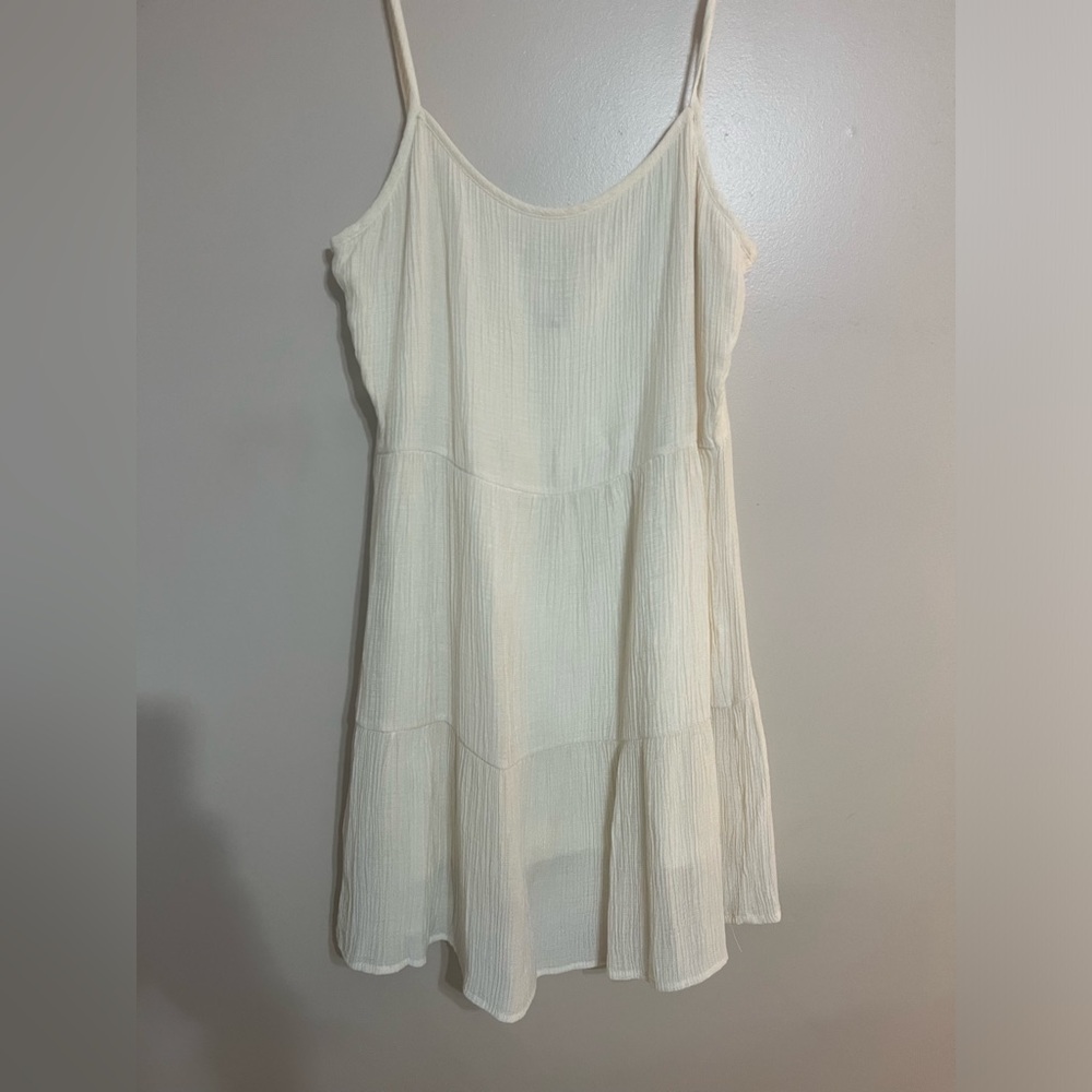 H&M WOMANS DRESS little white sun dress